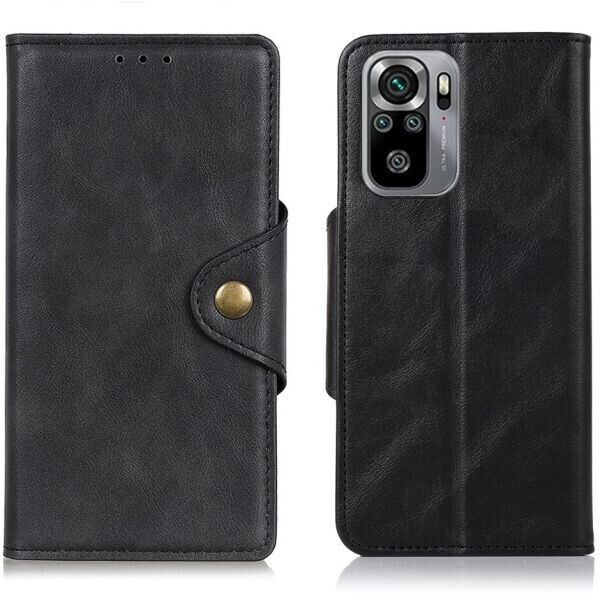

Чехол UniCase Vintage Wallet для Xiaomi Redmi Note 10 / Note 10s - Black