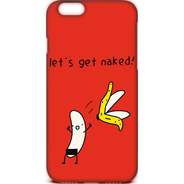 

Чехол-накладка TOTO Cartoon Soft Silicone TPU Case Apple iPhone 6/6s Banana Red