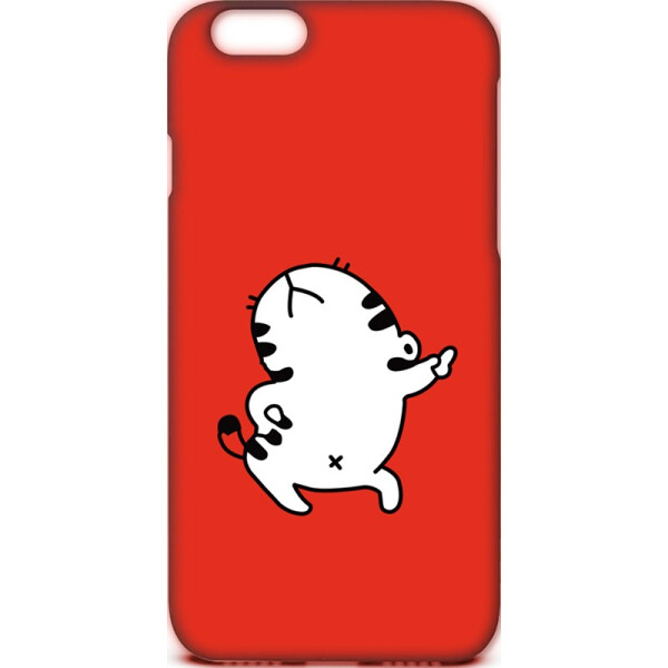 

Чехол-накладка TOTO Cartoon Soft Silicone TPU Case Apple iPhone 6/6s Cat Red