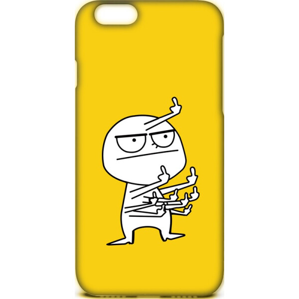 

Чехол-накладка TOTO Cartoon Soft Silicone TPU Case Apple iPhone 6/6s FK9 Yellow