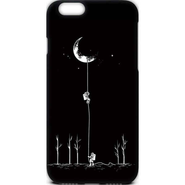 

Чехол-накладка TOTO Cartoon Soft Silicone TPU Case Apple iPhone 6/6s Moon Black