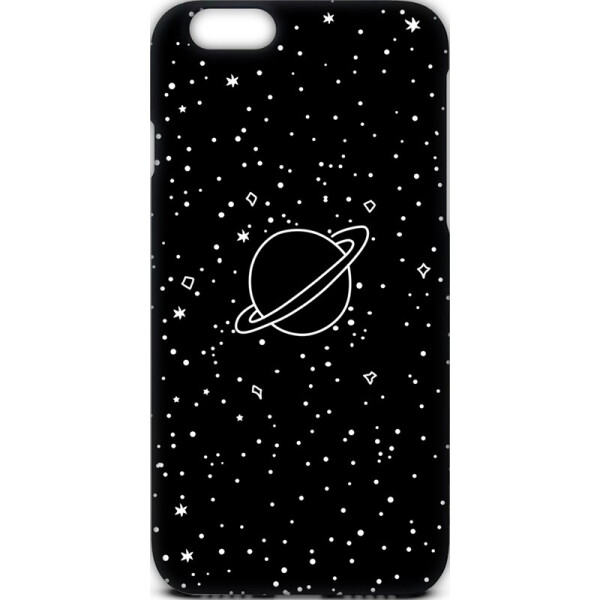 

Чехол-накладка TOTO Cartoon Soft Silicone TPU Case Apple iPhone 6/6s Saturn Black