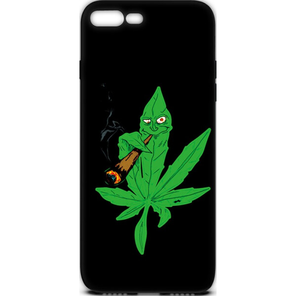 

Чехол-накладка TOTO Cartoon Soft Silicone TPU Case Apple iPhone 7 Plus/8 Plus Cannabis Black
