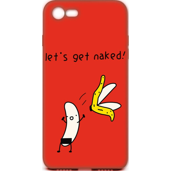 

Чехол-накладка TOTO Cartoon Soft Silicone TPU Case Apple iPhone 7/8 Banana Red