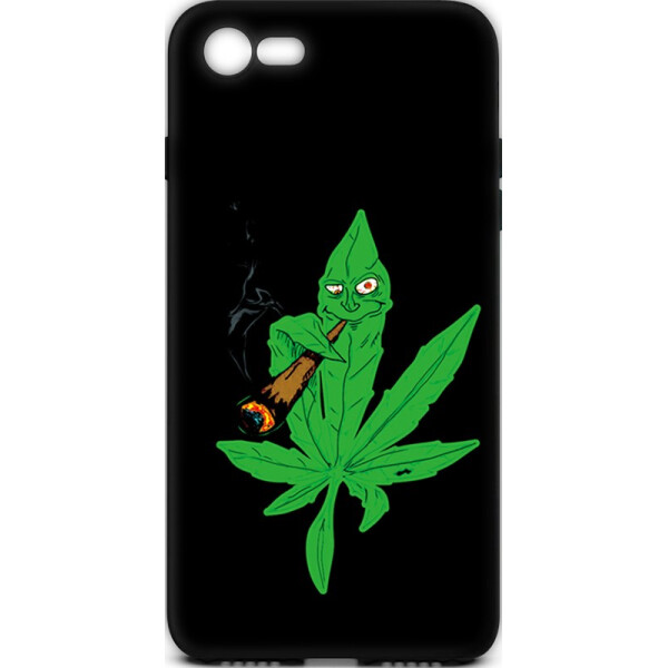 

Чехол-накладка TOTO Cartoon Soft Silicone TPU Case Apple iPhone 7/8 Cannabis Black