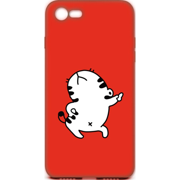 

Чехол-накладка TOTO Cartoon Soft Silicone TPU Case Apple iPhone 7/8 Cat Red