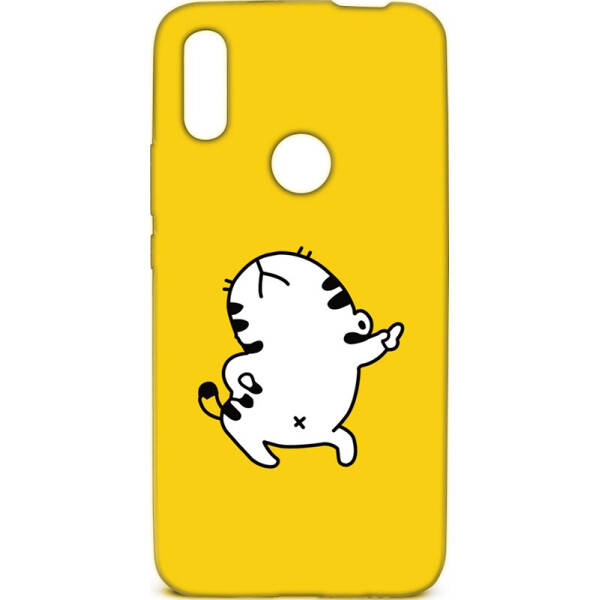 

Чехол-накладка TOTO Cartoon Soft Silicone TPU Case Huawei P Smart Z Cat Yellow