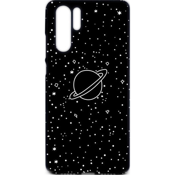 

Чехол-накладка TOTO Cartoon Soft Silicone TPU Case Huawei P30 Pro Saturn Black