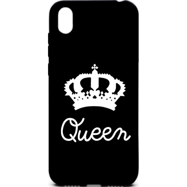 

Чехол-накладка TOTO Cartoon Soft Silicone TPU Case Huawei Y5 2019 Queen Black