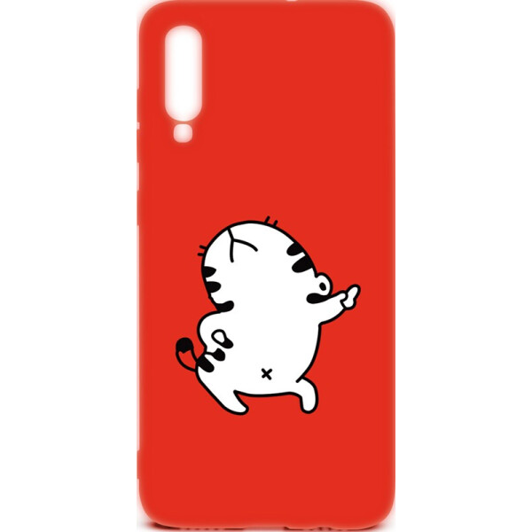

Чехол-накладка TOTO Cartoon Soft Silicone TPU Case Samsung Galaxy A70 Cat Red