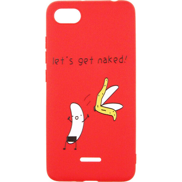 

Чехол-накладка TOTO Cartoon Soft Silicone TPU Case Xiaomi Redmi 6A Banana Red