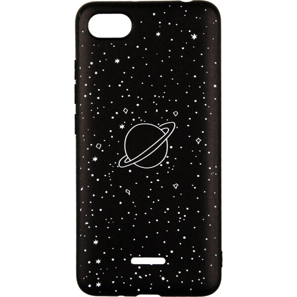 

Чехол-накладка TOTO Cartoon Soft Silicone TPU Case Xiaomi Redmi 6A Saturn Black