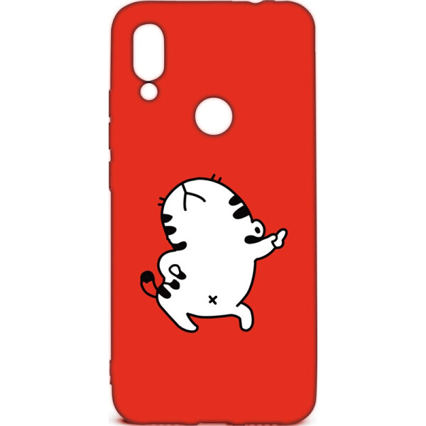 

Чехол-накладка TOTO Cartoon Soft Silicone TPU Case Xiaomi Redmi 7 Cat Red