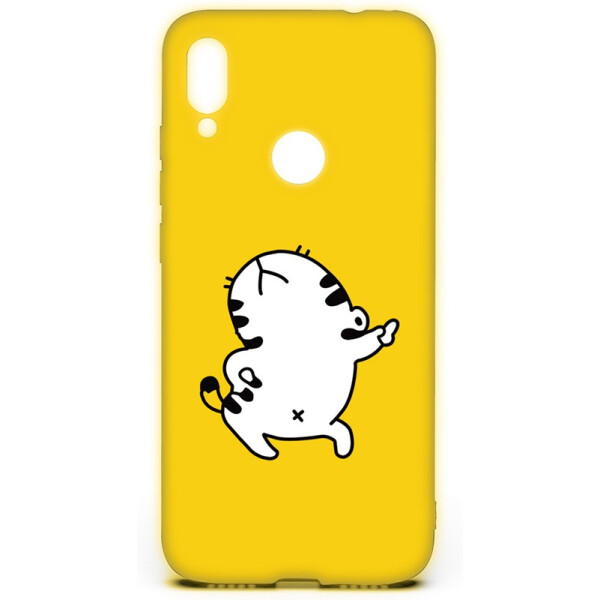 

Чехол-накладка TOTO Cartoon Soft Silicone TPU Case Xiaomi Redmi Note 7 Cat Yellow