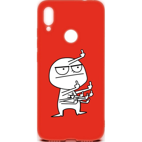 

Чехол-накладка TOTO Cartoon Soft Silicone TPU Case Xiaomi Redmi Note 7 FK9 Red
