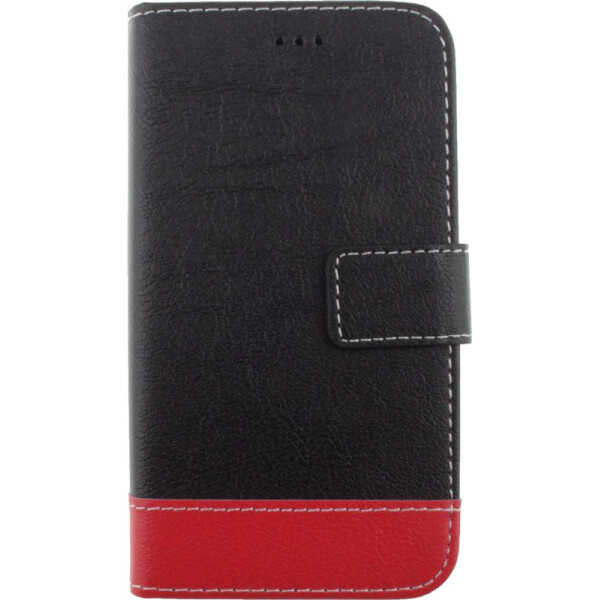 

Чехол-книжка TOTO Book Universal cover 4.5'-5.0' Black/Red