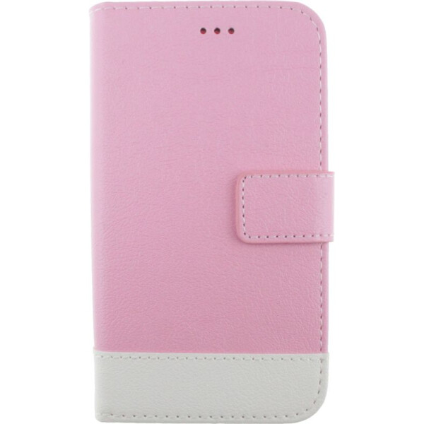 

Чехол-книжка TOTO Book Universal cover 4.5'-5.0' Pink/White