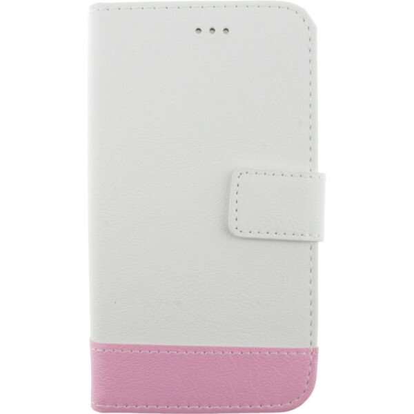 

Чехол-книжка TOTO Book Universal cover 4.5'-5.0' White/Pink