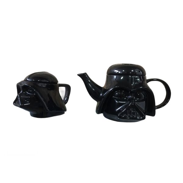 

Подарочный Набор Чашка 3D Крышкой Star Wars Дарт Вейдер и Заварник 350/1000мл