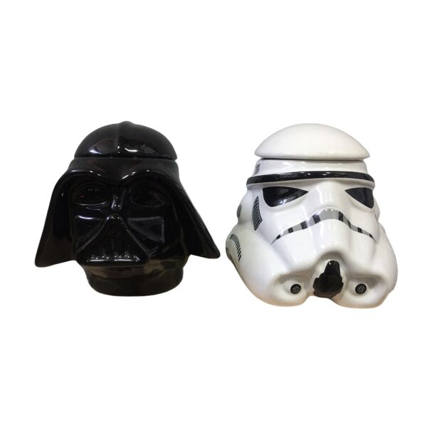 

Подарочный Набор Чашка 3D Крышкой Star Wars Дарт Вейдер и Штурмовик 350/450мл