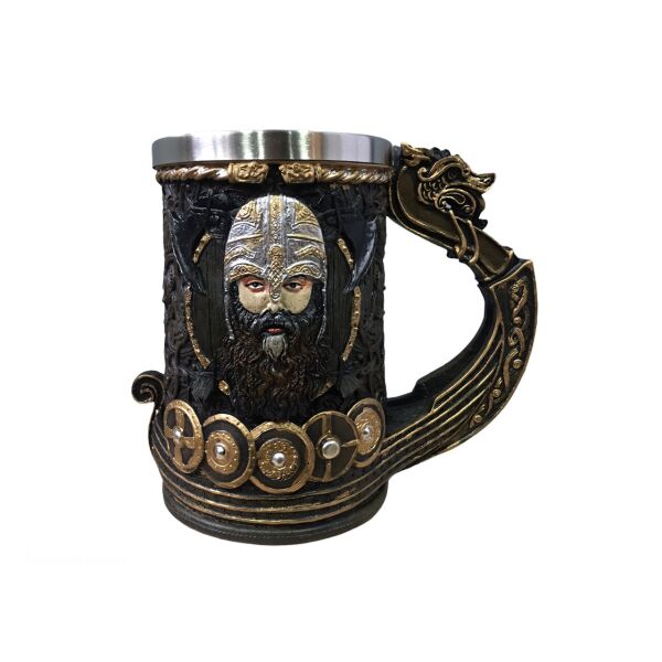 

Кружка Игра Престолов Драккар Викинг 3D "Danegeld Tankard" 550мл
