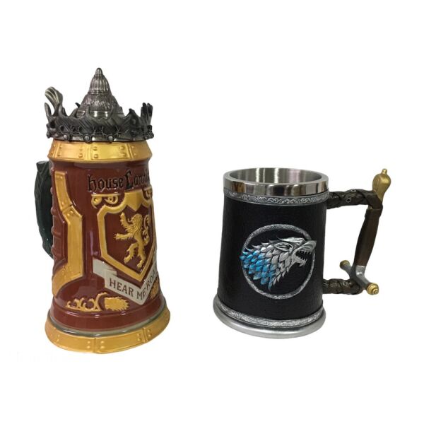 

Подарочный набор Кружка Game Of Thrones House Lannister и Кружка Winter Дом Старков 650/600мл