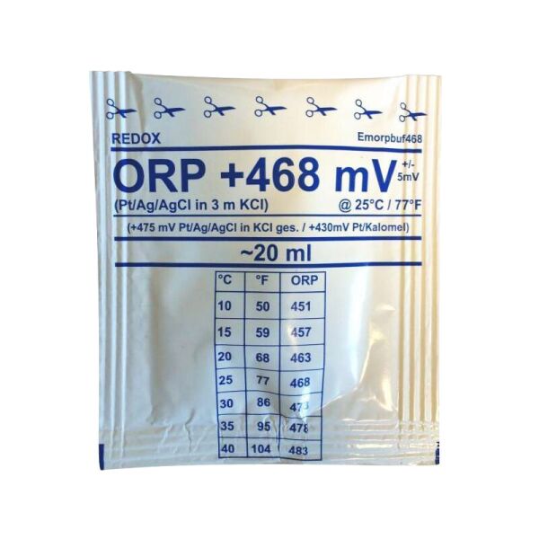 

Жидкость для калибровки тестера FT40 ORP +468mV 20мл