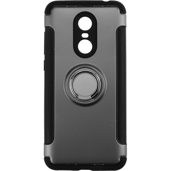 

Чехол-накладка TOTO TPU Case Ring series 2 in 1 Xiaomi Redmi 5 Plus Gray
