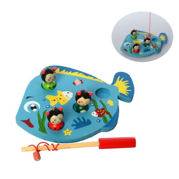 

Деревянная игрушка "Рыбалка" Metr+ MD 2523 (Рыбка)