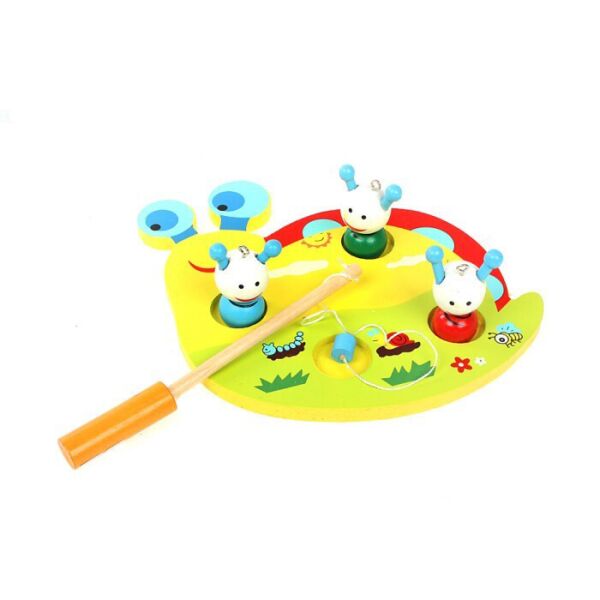 

Деревянная игрушка "Рыбалка" Metr+ MD 2523 (Улитка)