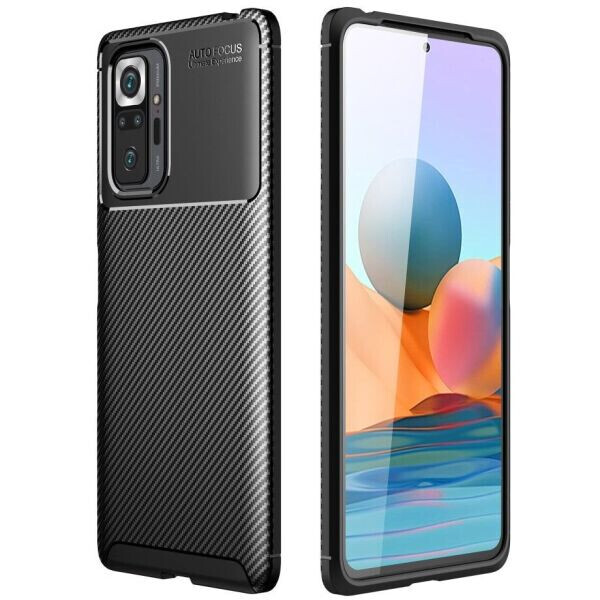 

Защитный чехол Deexe Fusion для Xiaomi Redmi Note 10 Pro - Black