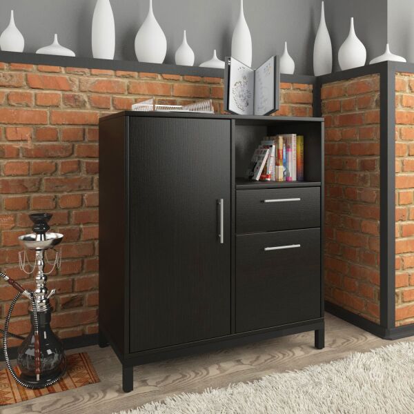

Тумба офисная L-800 combi Loft design Венге Луизиана