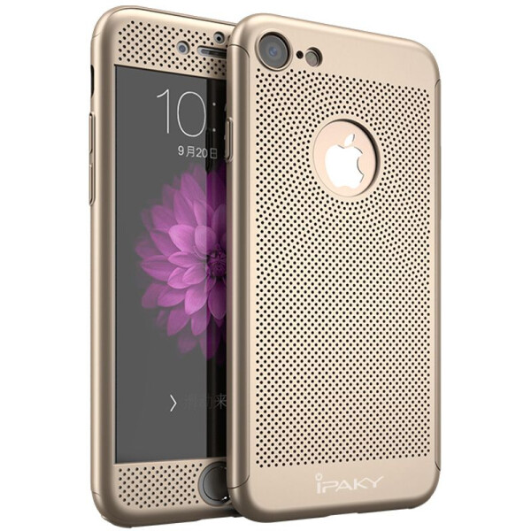 

Чехол-накладка Ipaky 360°Protection PC Case with heat-dissipation design iPhone 7 Gold