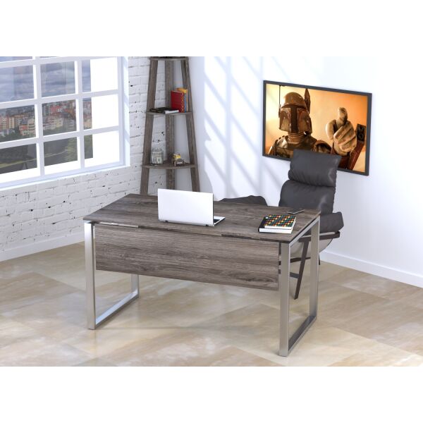 

Письменный стол Loft design Q-135 с царгой Дуб Палена