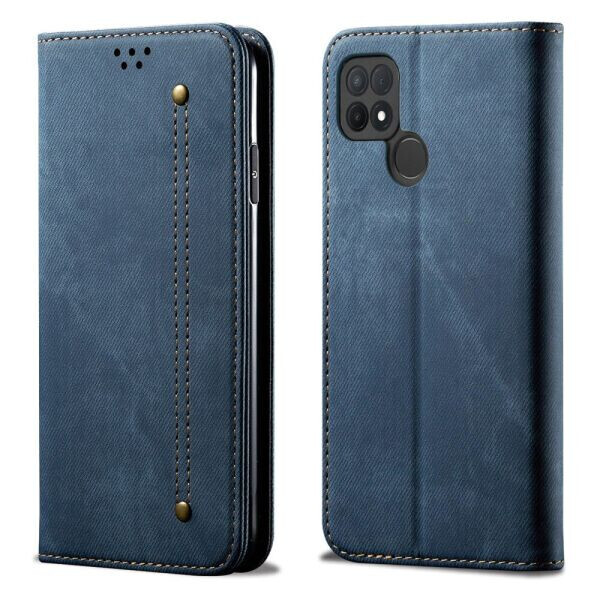 

Чехол-книжка UniCase Jeans Wallet для OPPO A15 / A15s - Blue