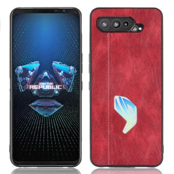 

Защитный чехол UniCase Leather Series для ASUS ROG Phone 5 - Red