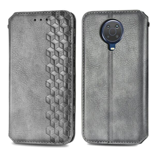 

Чехол Deexe Rhombus Wallet для Nokia G10 / G20 - Grey