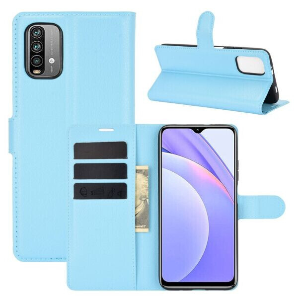 

Чехол-книжка Deexe Book Type для Xiaomi Redmi 9T - Blue