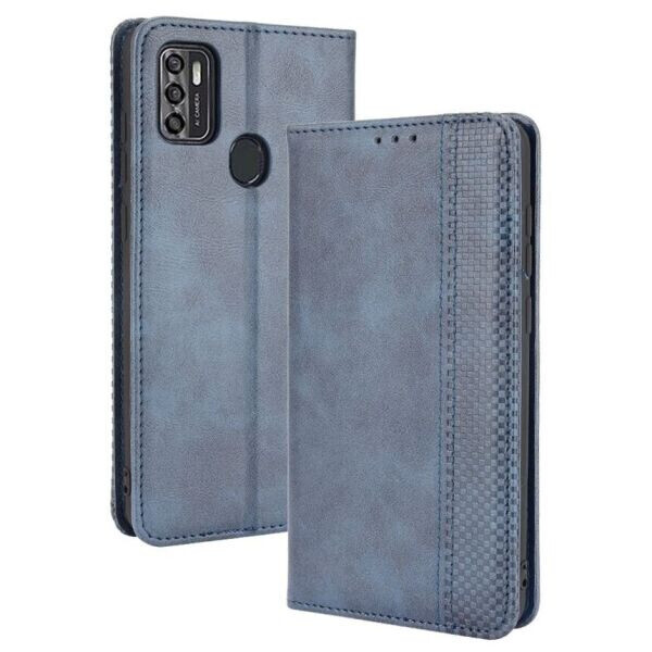 

Чехол Deexe Retro Style для ZTE Blade A7s - Blue