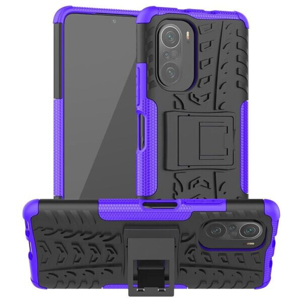 

Защитный чехол UniCase Hybrid X для Xiaomi Poco F3 / Redmi K40 / Redmi K40 Pro / Mi 11i - Purple