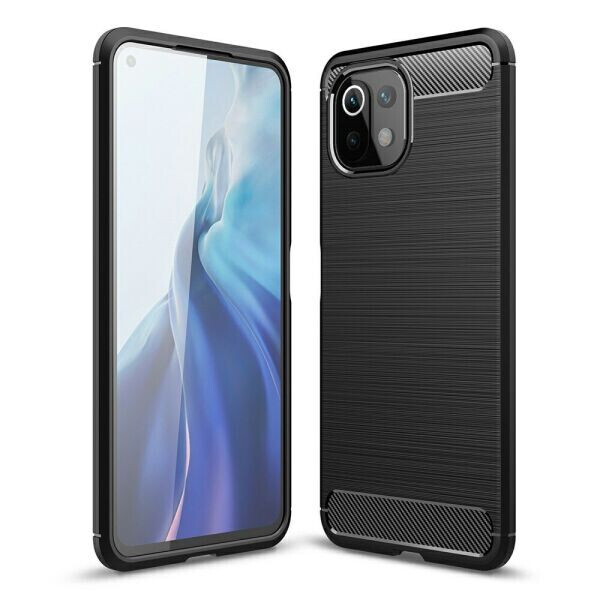 

Защитный чехол UniCase Carbon для Xiaomi Mi 11 Lite - Black