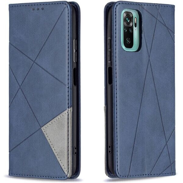 

Чехол UniCase Geometric Pattern для Xiaomi Redmi Note 10 / Note 10s - Blue