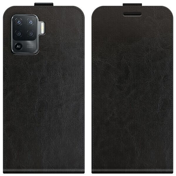 

Чехол Deexe Flip Case для OPPO Reno 5 Lite - Black