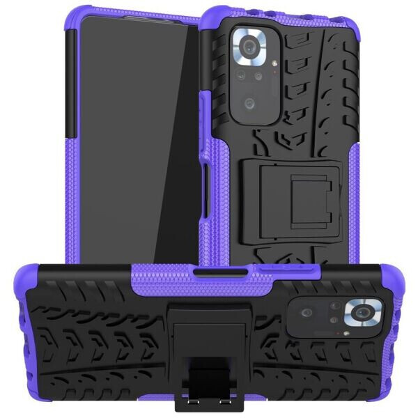 

Защитный чехол UniCase Hybrid X для Xiaomi Redmi Note 10 Pro - Purple