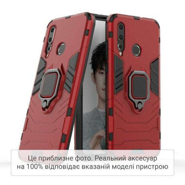 

Защитный чехол Deexe Hybrid Case для для Samsung Galaxy A10 (A105) - Red
