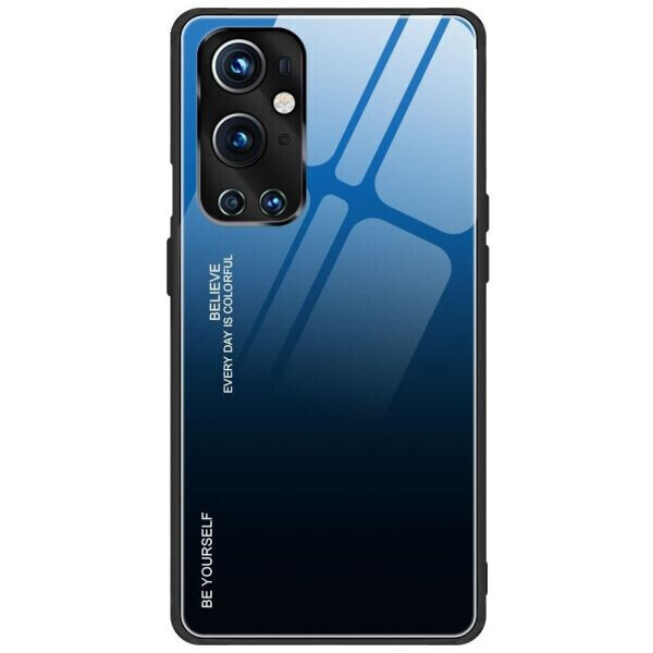 

Защитный чехол Deexe Gradient Color для OnePlus 9 Pro - Black / Blue