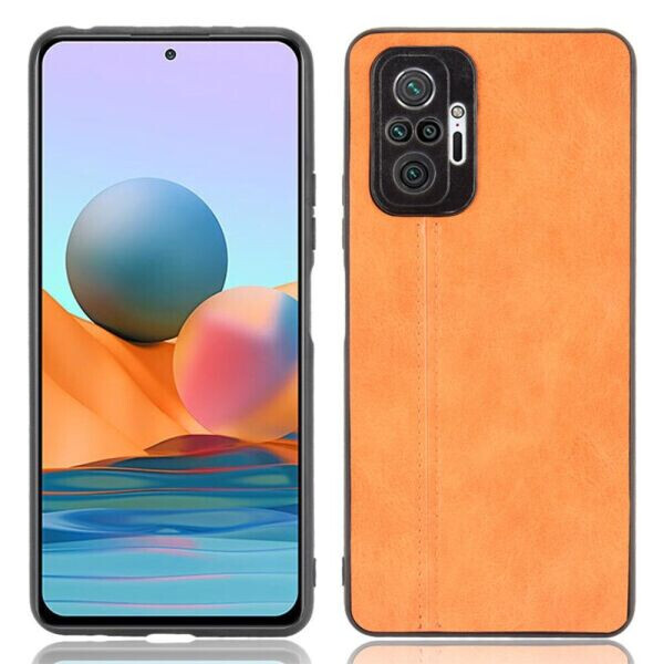

Защитный чехол UniCase Leather Series для Xiaomi Redmi Note 10 Pro - Yellow