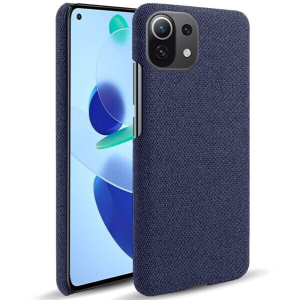 

Защитный чехол KSQ Cloth Style для Xiaomi Mi 11 Lite - Blue