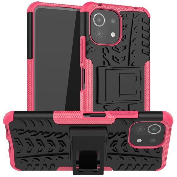 

Защитный чехол UniCase Hybrid X для Xiaomi Mi 11 Lite - Rose