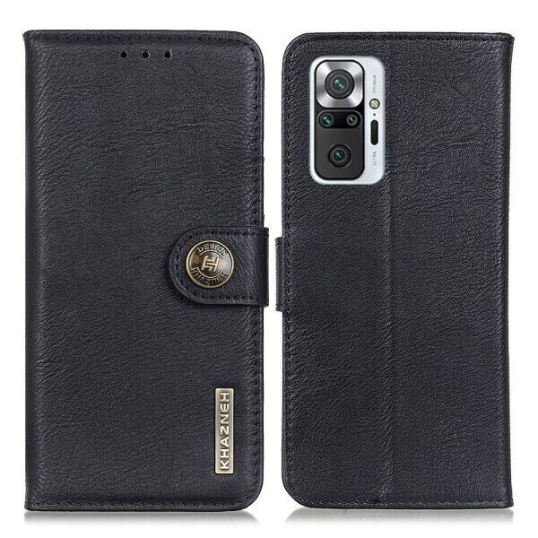

Чехол-книжка KHAZNEH Wallet Cover для Xiaomi Redmi Note 10 Pro - Black